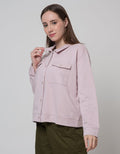 Nevada Jacket Solid Pocket With Button