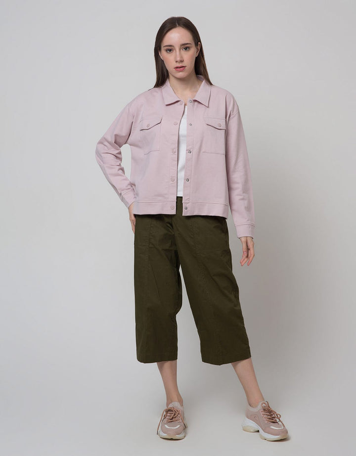 Nevada Jacket Solid Pocket With Button