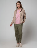 JACKET SOLID RAGLAN