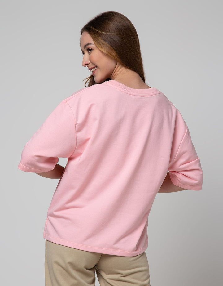 American Jeans Pocket Patch Kaos Wanita