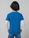 Little M T-Shirt Snap Happy Dobel Sleeve