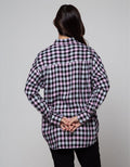 Nevada Check Rayon Women's Shirt