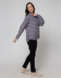 Nevada Check Rayon Women's Shirt