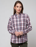 Nevada Long Sleeve Shirt Check Rayon