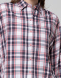 Nevada Long Sleeve Shirt Check Rayon
