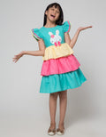 Sweet Miss Bunny Ribbon Dress Anak Perempuan