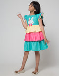 Sweet Miss Bunny Ribbon Dress Anak Perempuan