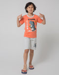 Little M Top-Bottom Anime T-Shirt Set