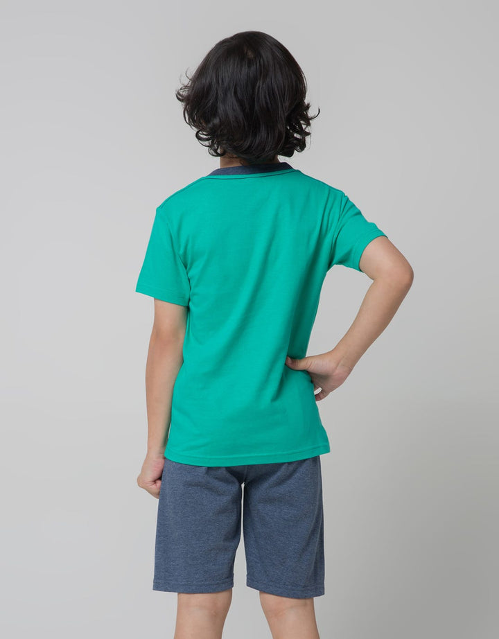 Little M Toot Print Boys Clothing Set