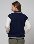 Nevada Solid Jaket Varsity Wanita