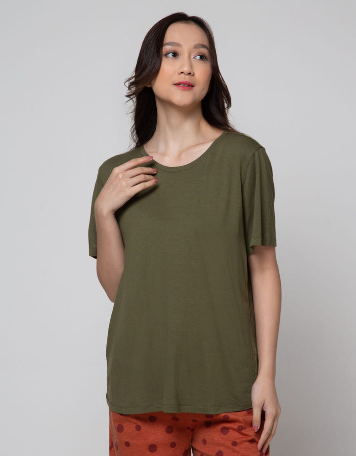 St. Yves Short Sleeve T-Shirt Rayon Spandex