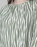 St. Yves Sleeve Print Women's T-Shirt