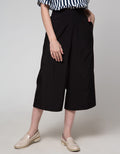 St. Yves Long Pants Stretch Kulot With Front Dart