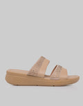 Peter Keiza Pearl Strap Sandal Wedges Wanita