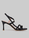 Peter Keiza Multi Strap Sandal Heels Wanita