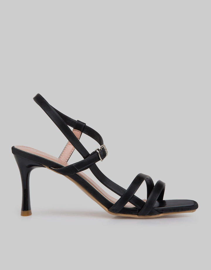 Peter Keiza Multi Strap Sandal Heels Wanita