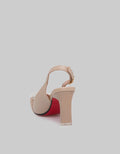 Peter Keiza Pearl Ribbon Sepatu Heels Wanita