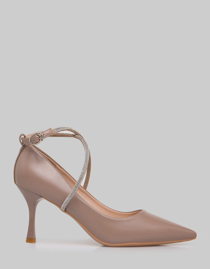 Peter Keiza Heels Beads Sling Strap