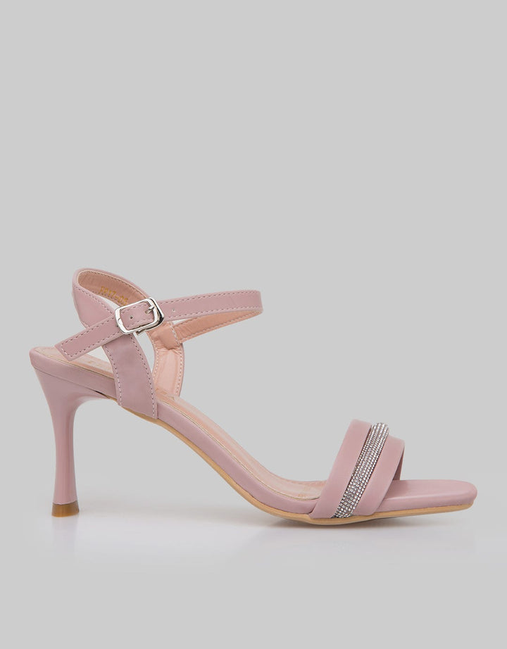 Peter Keiza Shine Strap Sandal Heels Wanita