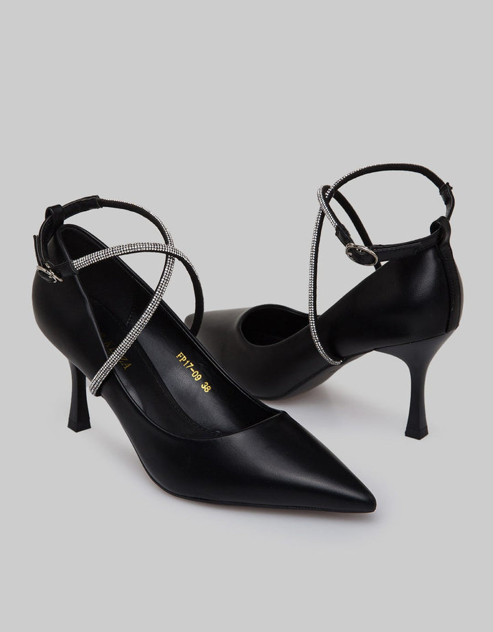 Peter Keiza Heels Beads Sling Strap