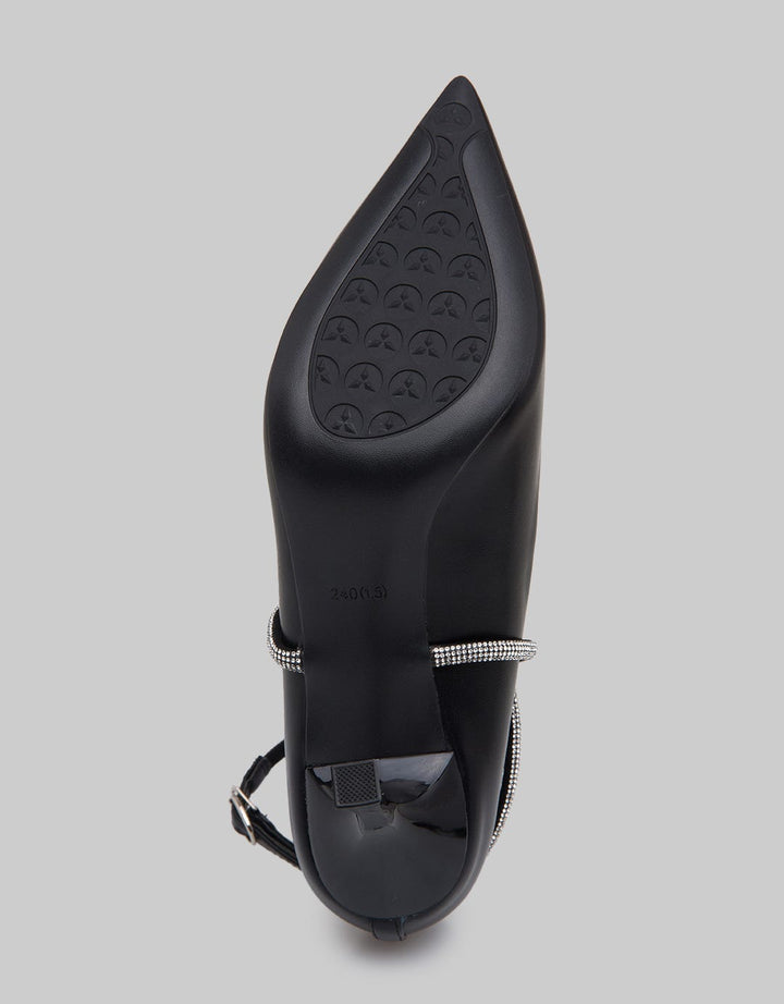 Peter Keiza Heels Beads Sling Strap
