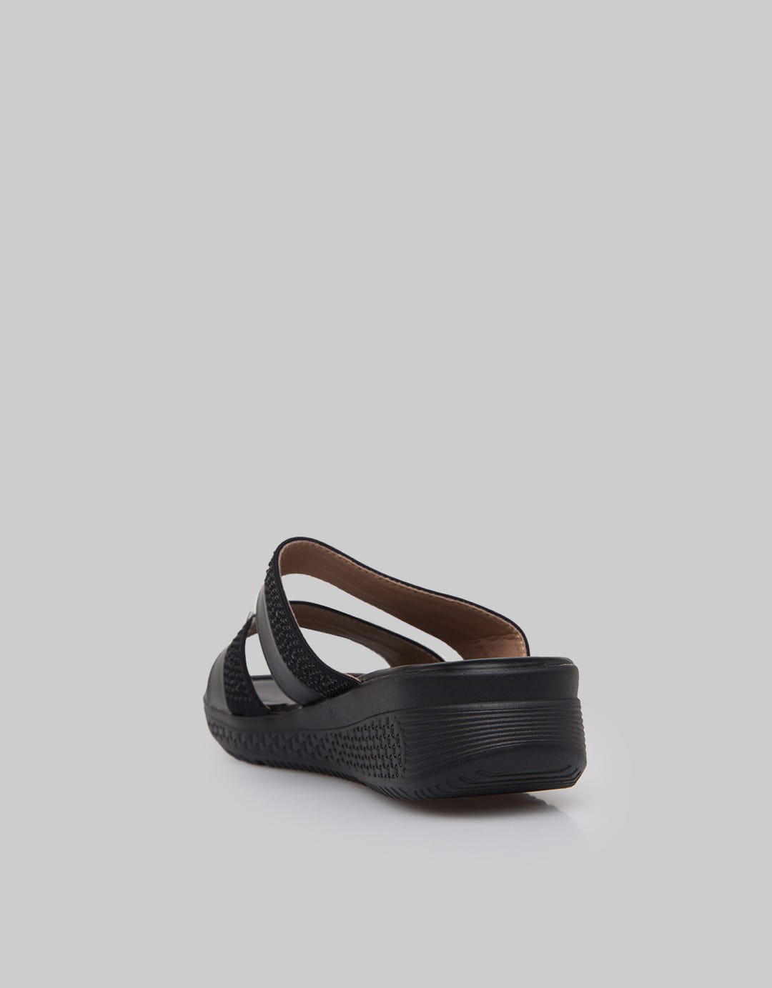 Peter Keiza Pearl Strap Sandal Wedges Wanita