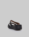 Peter Keiza Pearl Strap Sandal Wedges Wanita