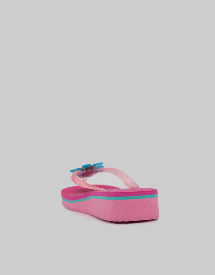 Character Flip Flops Girls Heart