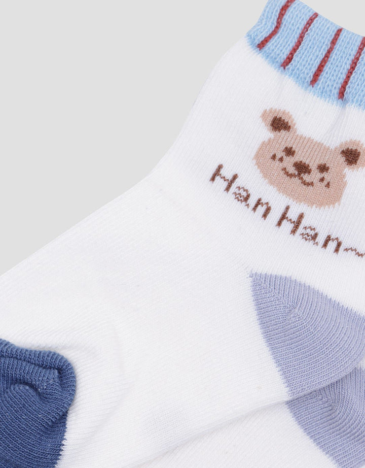 Pipiniko Kaos Kaki Anak Print Seri Bear