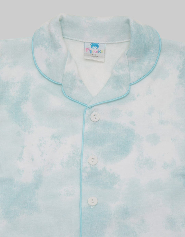 Pipiniko Tie Dye Collar Pajamas J022Tieb5
