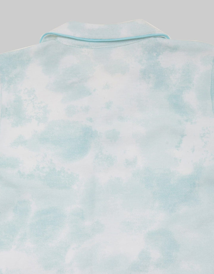 Pipiniko Tie Dye Collar Pajamas J022Tieb5