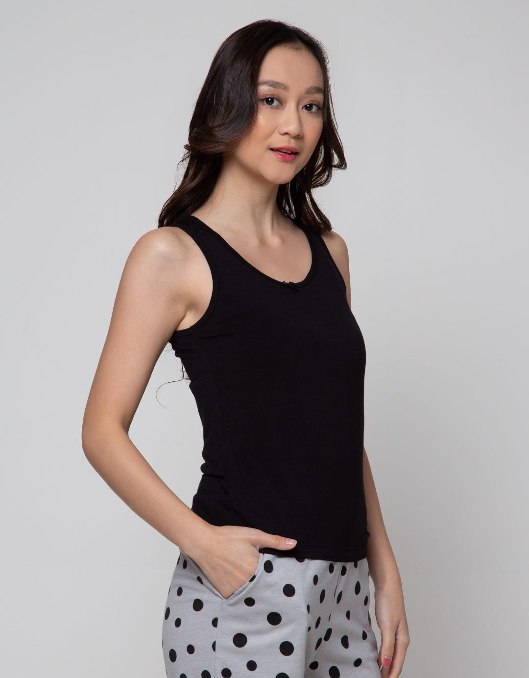 Tulip Scoop Neck Camisol Tank Top Women