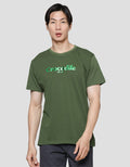 Crocodile Logo Print Graphic Men's T-Shirt