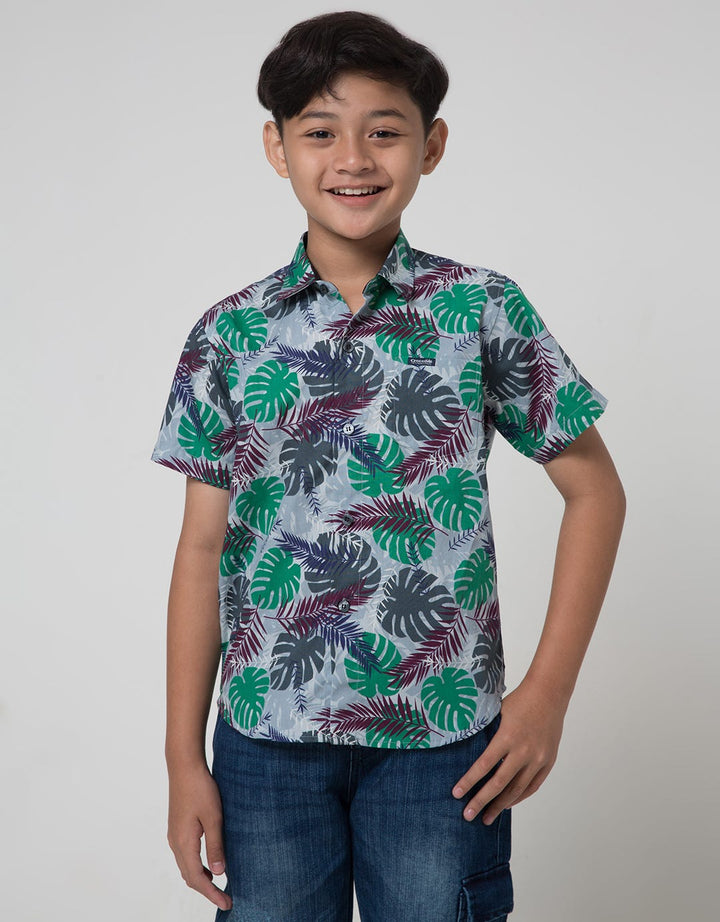 Crocodile Kids Abstract Sign Boys Shirt 