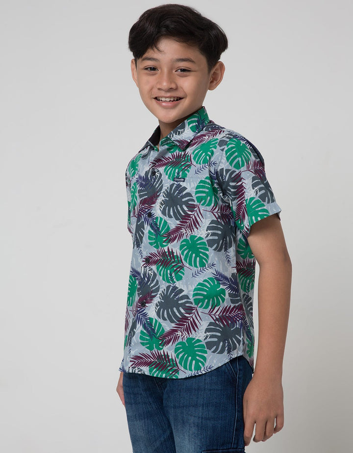 Crocodile Kids Abstract Sign Boys Shirt 
