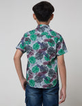 Crocodile Kids Abstract Sign Boys Shirt 