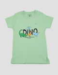 Crocodile Junior Boys T-Shirt Dino Print