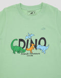 Crocodile Junior Boys T-Shirt Dino Print