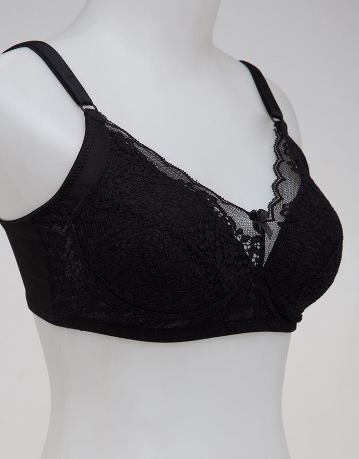 St. Yves Non Push Up Regular Bra Non Wired Bra Lace Full