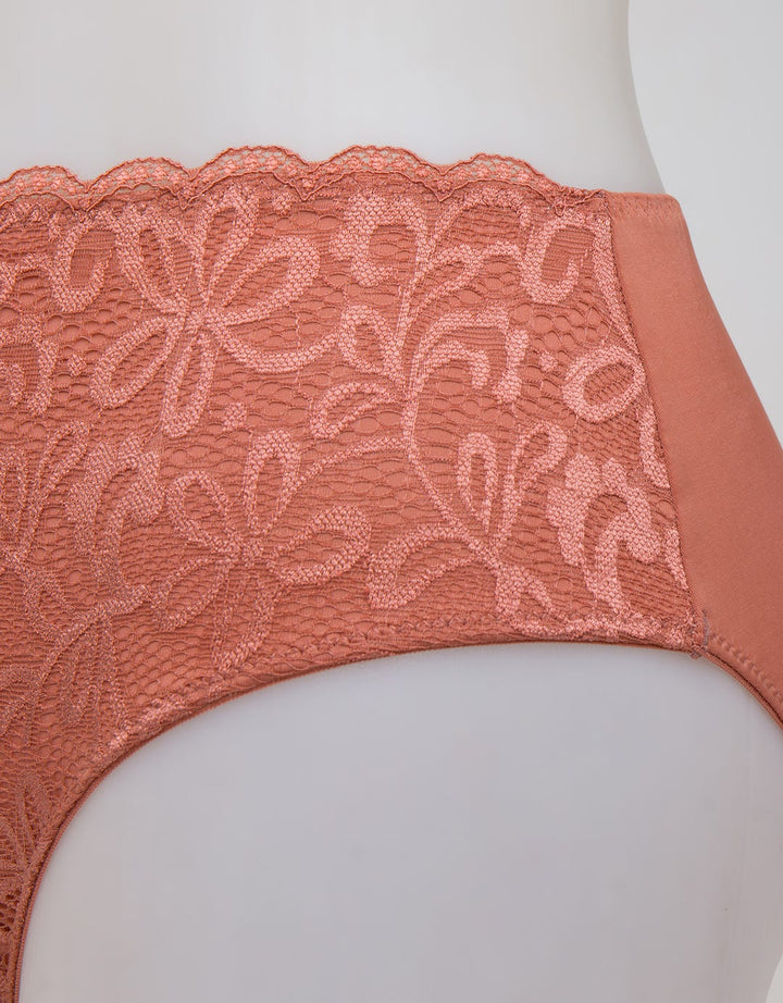 St. Yves Underwear Brief Panty Midi Lace 502
