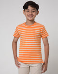 Crocodile Kids Stripe Short Sleeve T-Shirt