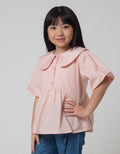 Little M Balon Sleeve Blouse Anak Perempuan