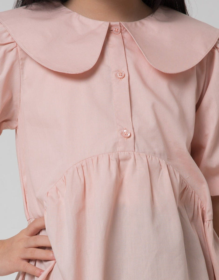 Little M Balon Sleeve Blouse Anak Perempuan
