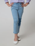 Little M Denim Long Pants Jegging Polos Washing Tempel