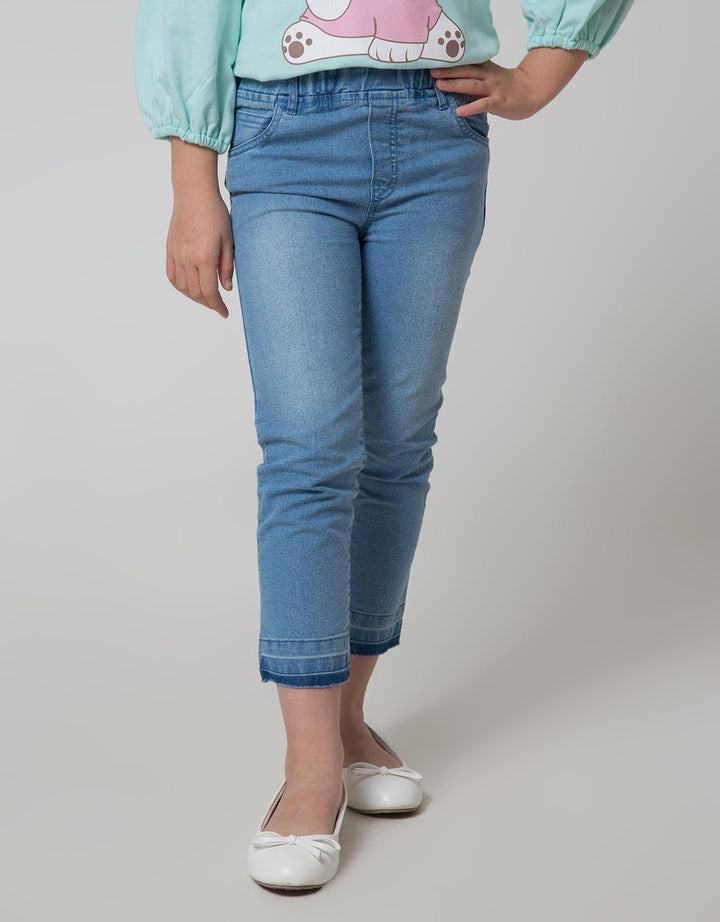 Little M Denim Long Pants Jegging Denim Polos Jeriwis