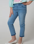 Little M Denim Long Pants Jegging Denim Polos Jeriwis