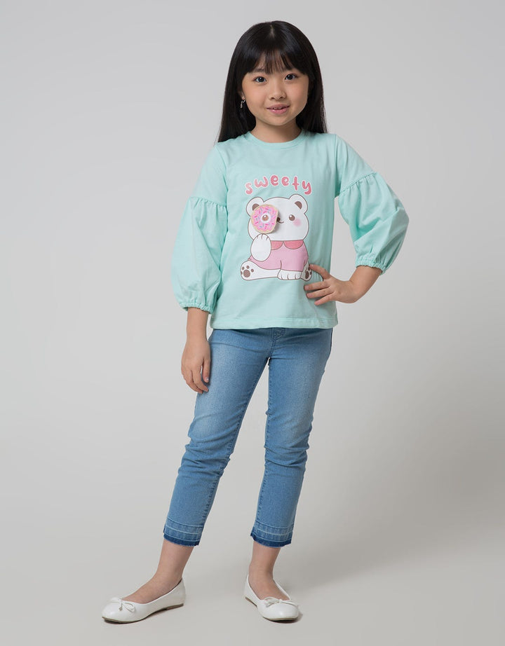 Little M Denim Long Pants Jegging Denim Polos Jeriwis