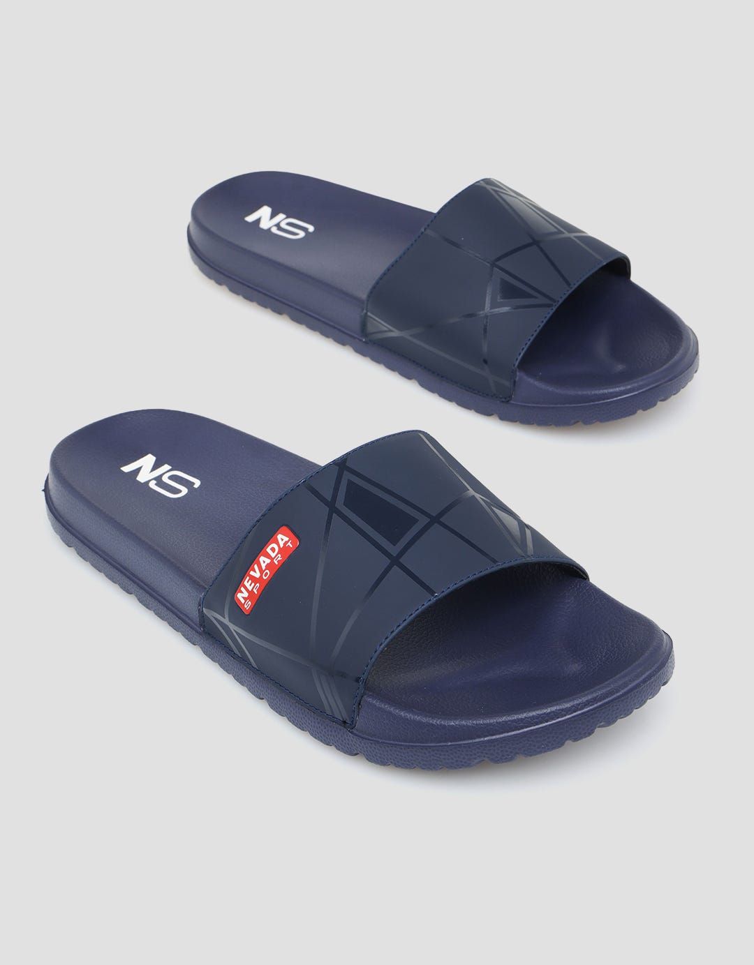 Nevada Sport Textured Slipper Sandal Pria