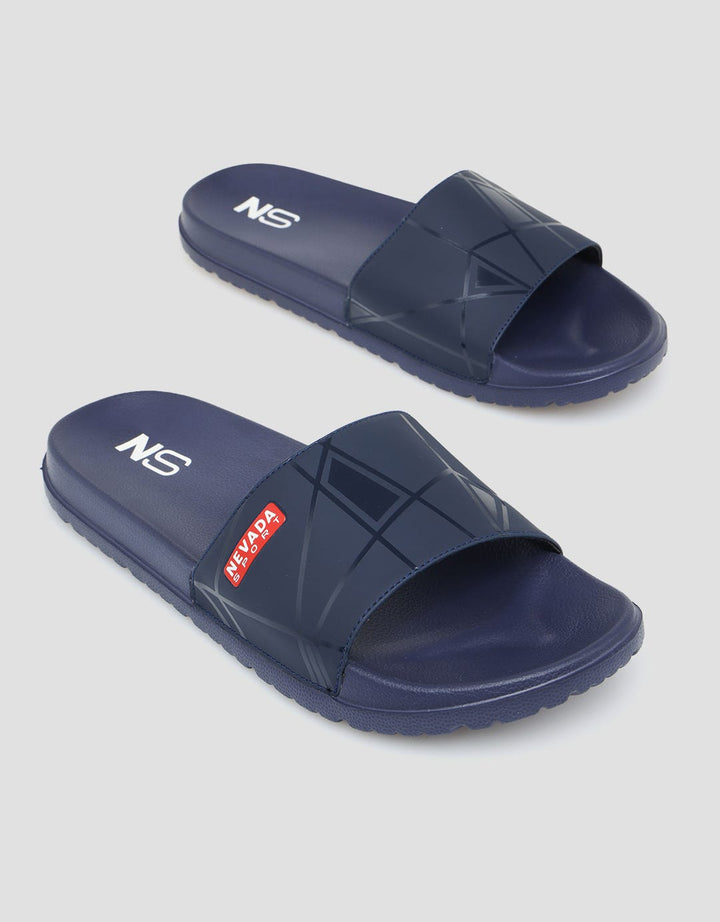 Nevada Sport Textured Slipper Sandal Pria