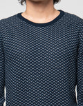 Cardinal Formal Pattern Geometric Sweater Pria